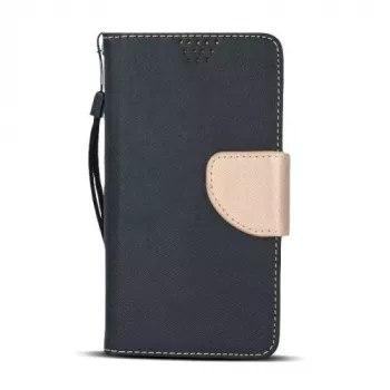 iLike Universal Smart Universal Fancy 4.7-5.3 Case zwart goud