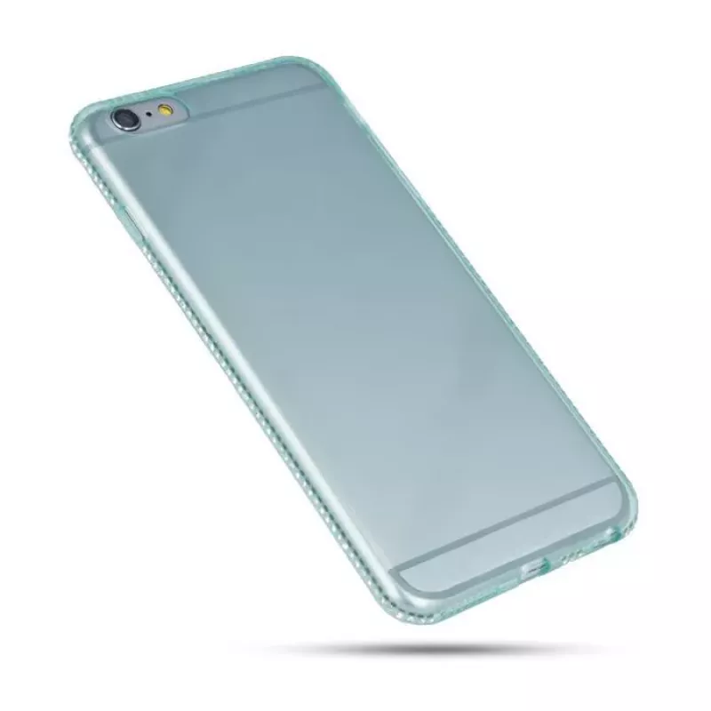 Beeyo Huawei P8 Lite Diamond Frame groen Back Cover