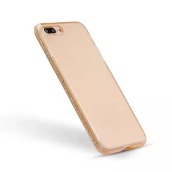 Beeyo Samsung Galaxy J5 (2017) J527 Diamond Frame Bumper Case goud