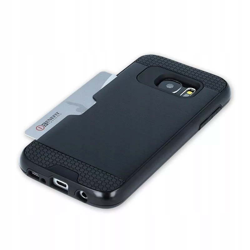 GreenGo Samsung Galaxy S8 Defender Card Case zwart