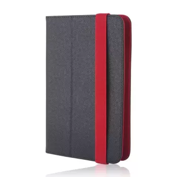 GreenGo Case Orbi 9-10 zwart rood