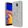 GreenGo Samsung Galaxy J6 Plus 2018 Geometric Case Grijs