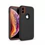GreenGo Apple iPhone XR Defender Solid 3-in-1 hoesje zwart