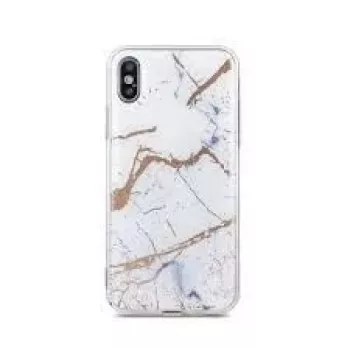 iLike Apple iPhone XR Marmur hoesje wit