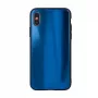 iLike Apple iPhone 7 Plus / iPhone 8 Plus Aurora Glass Case Donkerblauw