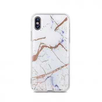 iLike Samsung Galaxy S10e Marmur hoesje Wit