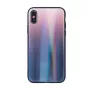 iLike Samsung Galaxy A40 Aurora Glass Case bruin zwart