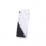 iLike Apple iPhone 11 Liquid Letters TPU-hoes zwart