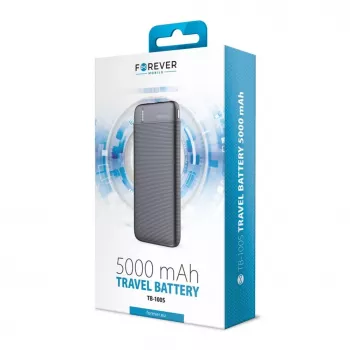 Forever Powerbank TB-100S 5000 mAh zwart