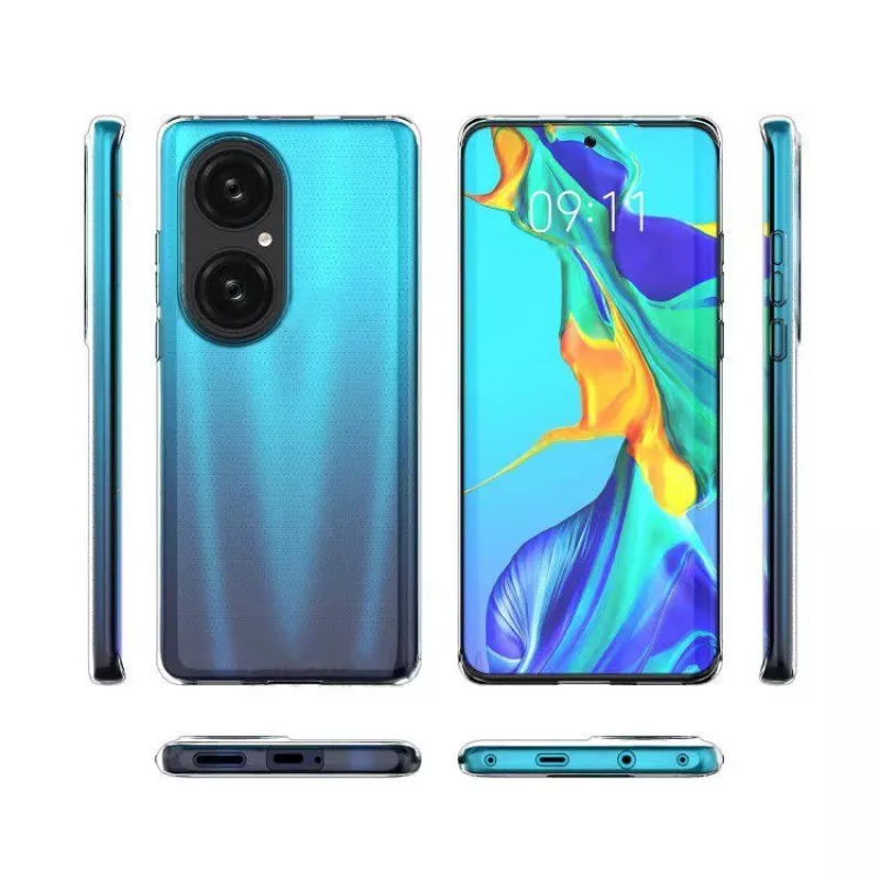 iLike Huawei Slim Case 1 mm voor P50 transparant