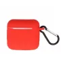 iLike Apple hoesje voor AirPods 3 met haakje rood