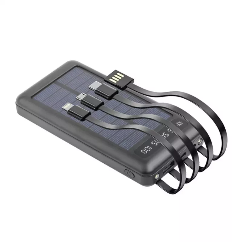 Setty Solar Power Bank SLR-100 10000 mAh zwart