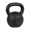 REBEL ACTIVE gietijzeren kettlebell 30 kg, zwart