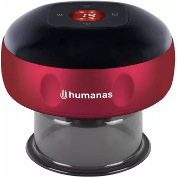 Humanas BB01 Plus elektronisch cuppingapparaat - rood