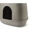 SAVIC Moona kattenbak grijs 57x39x39 cm