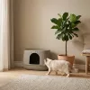 SAVIC Moona kattenbak grijs 57x39x39 cm