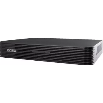 BCS BASIC BCS-B-NVR1001(2.0) 10-kanaals IP-netwerkvideorecorder, 8MP, 1 HDD