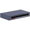 Hikvision DS-3E0109P-E/M(C) 9-poorts Fast Ethernet PoE-switch, 8 PoE-poorten, 65W budget, unmanaged