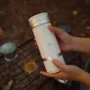 OutIn Fino witte conische maalwerk-koffiemolen