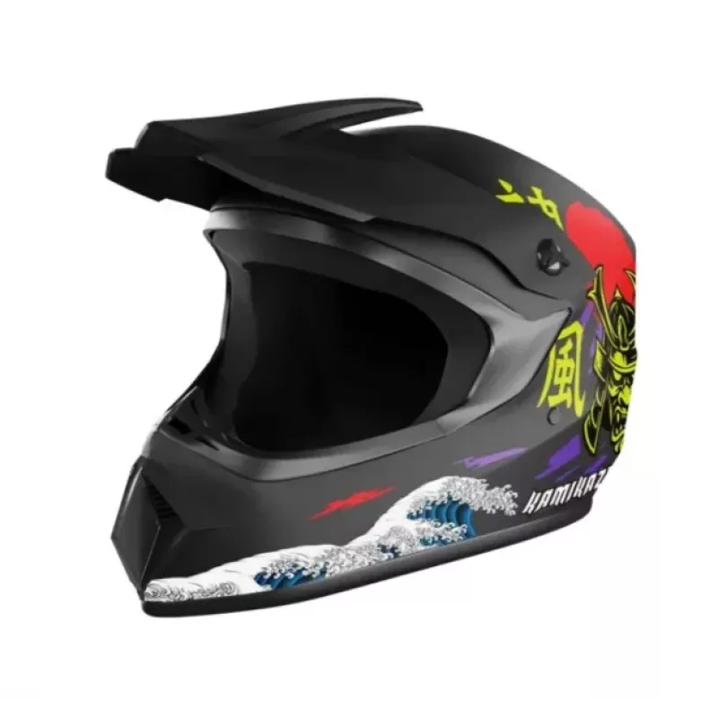 KAK Full-Face helm Kamikaze Katana AKC205 maat L
