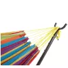 LEAN tuinhangmat met frame voor twee personen, bont, 200x120 cm