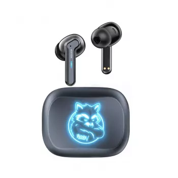BXT Buxton BTW 8200 Racoon - draadloze in-ear-koptelefoon met oplaadcase, wit