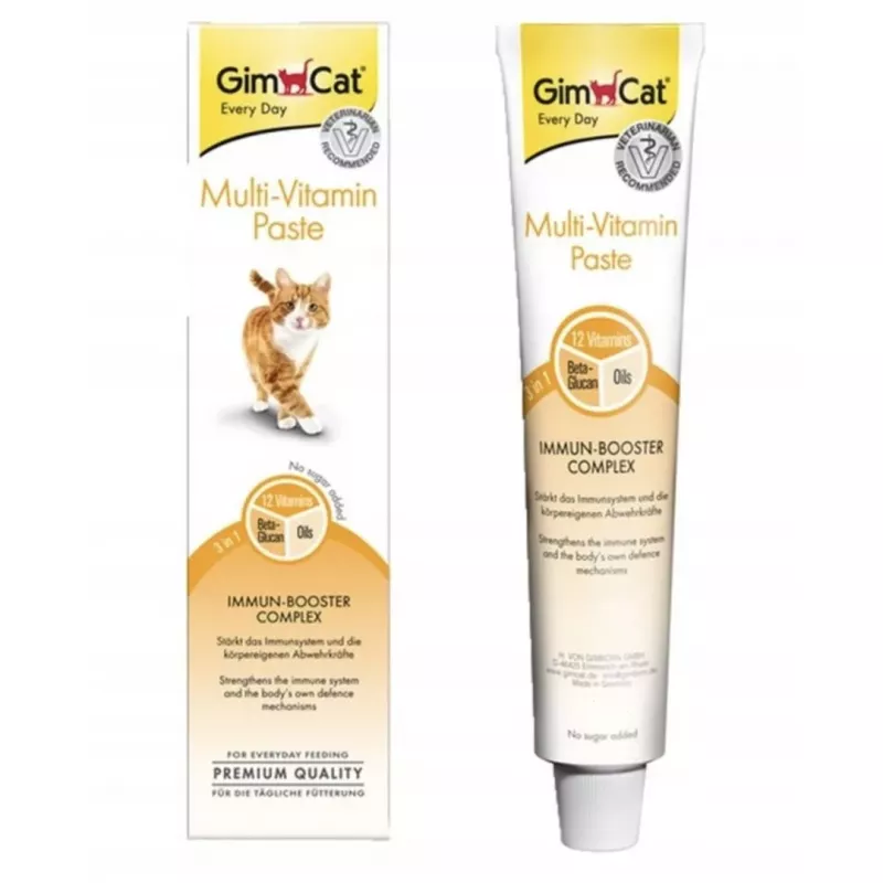 GMC GIMCAT multivitaminepasta – kattensnack – 200g