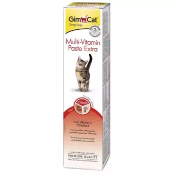 GMC GimCat multivitaminepasta Extra – kattensnack – 200g