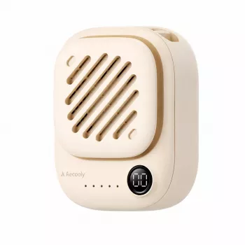 AEL Aecooly Click 01 mini draagbare nekventilator - beige
