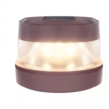 ENTAC EWL-ELS-SOL-R Solar-waarschuwingslamp Driehoek, IP44, 300 lm, vrijstaand
