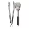 OXO Good Grips Grillspatel en Tang Set, Zwart/Zilver, 2-delig