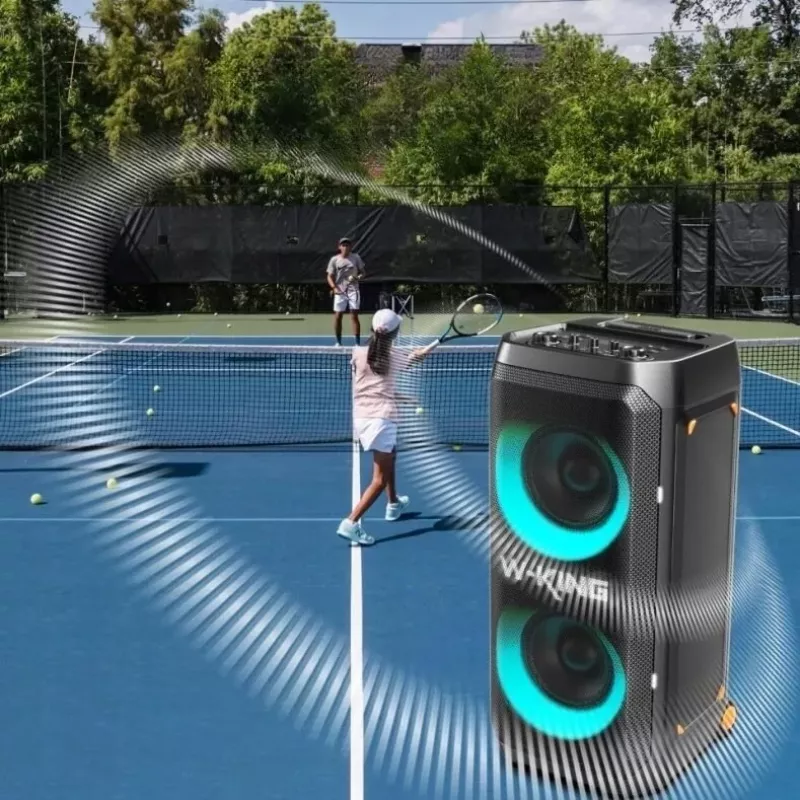 W-KING T12 draadloze Bluetooth-luidspreker – zwart