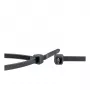 WKK zwarte UV-gestabiliseerde kabelbinders 200x4.8mm 100 stuks