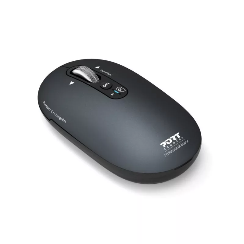 PORT DESIGNS PORT CONNECT Muis PURE MAC draadloos Bluetooth grijs