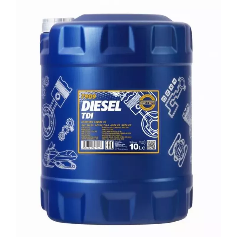Mannol Diesel TDI 5W-30 7909, 10L volsynthetische motorolie
