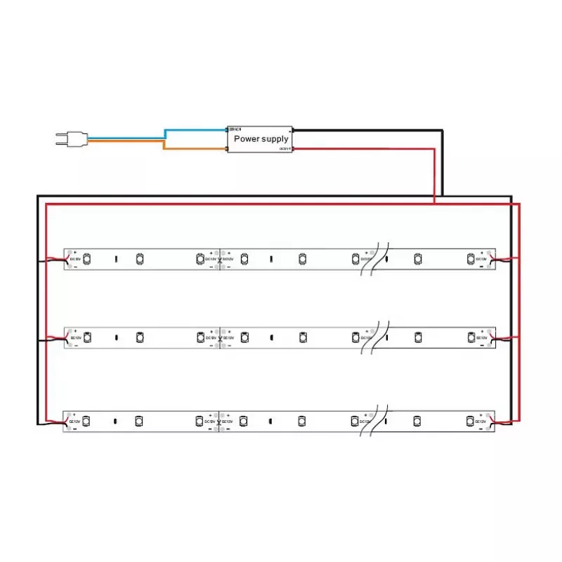 Synergy 21 LED-flexstrip 3528 - 60 NW DC12V 12W IP20