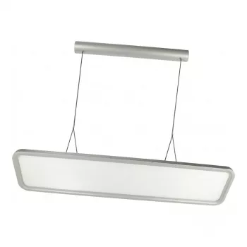 Synergy 21 LED Office Line hangpaneel, grijs, dimbaar