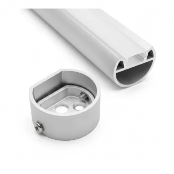 Synergy 21 LED U-profiel ALU077 eindkappenset