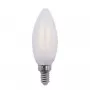SYNERGY21 LED-retrofit E14 kaarslamp 4,5W warmwit opaal