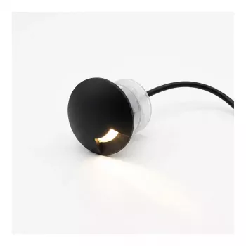 SYNERGY21 LED inbouwvloerspot ARGOS rond segment-2 IP67 warmwit - zwart