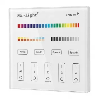MIBOXER B4 Smart Panel RGB-CCT 4-zone afstandsbediening