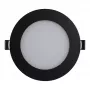 SYNERGY21 LED Ultra Slim LED Panel Light V6 6W Dual White (CCT) zwart 24V