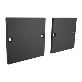 SYNERGY21 LED U-profiel ALU3535 eindkap (paar) zwart