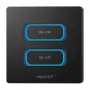 MIBOXER ESZ2B 2-voudige smart wandschakelaar met bewegingssensor, Zigbee 3.0 + 2,4 GHz, dimmer, wit