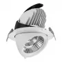 SYNERGY21 LED downlight 40W wit, kantelbaar, warmwit