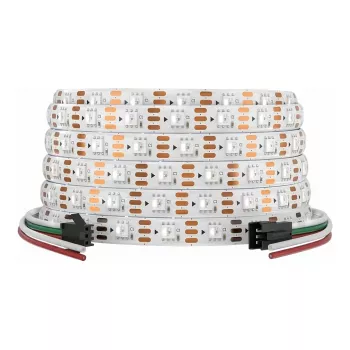 SYNERGY21 LED flexstrip 5050 - 60 RGB pixel DC5V WS2813B IP20