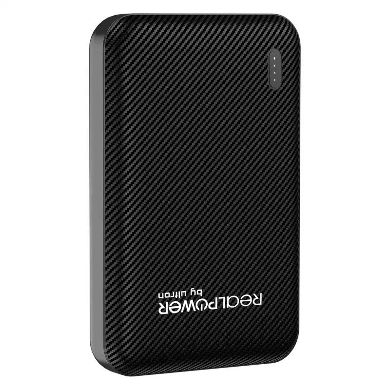 RealPower PB-5000 SE powerbank 5000 mAh lithium-polymeer zwart
