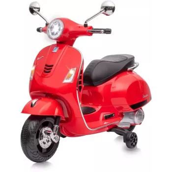 Jamara ride-on Vespa GTS 125 rood Li-Power 12.6