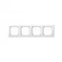 MERTEN 4-voudig afdekraam polair wit 29,4 x 8,1 cm System M