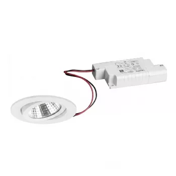Brumberg Nivalis LED-inbouwspot 8W 3000K 650lm wit uitsparing 68mm